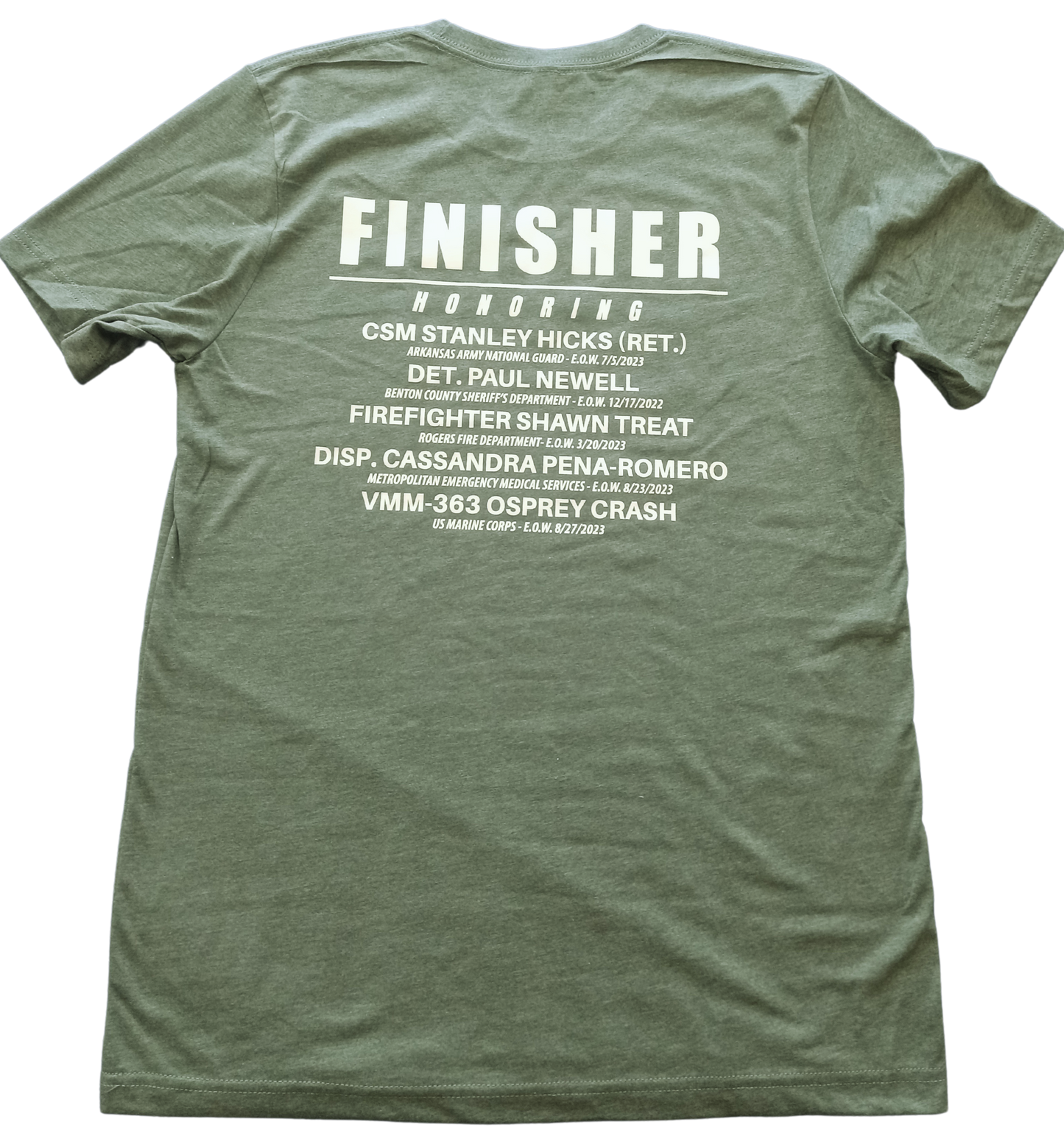 Turkey Trot for Heroes Event Shirt