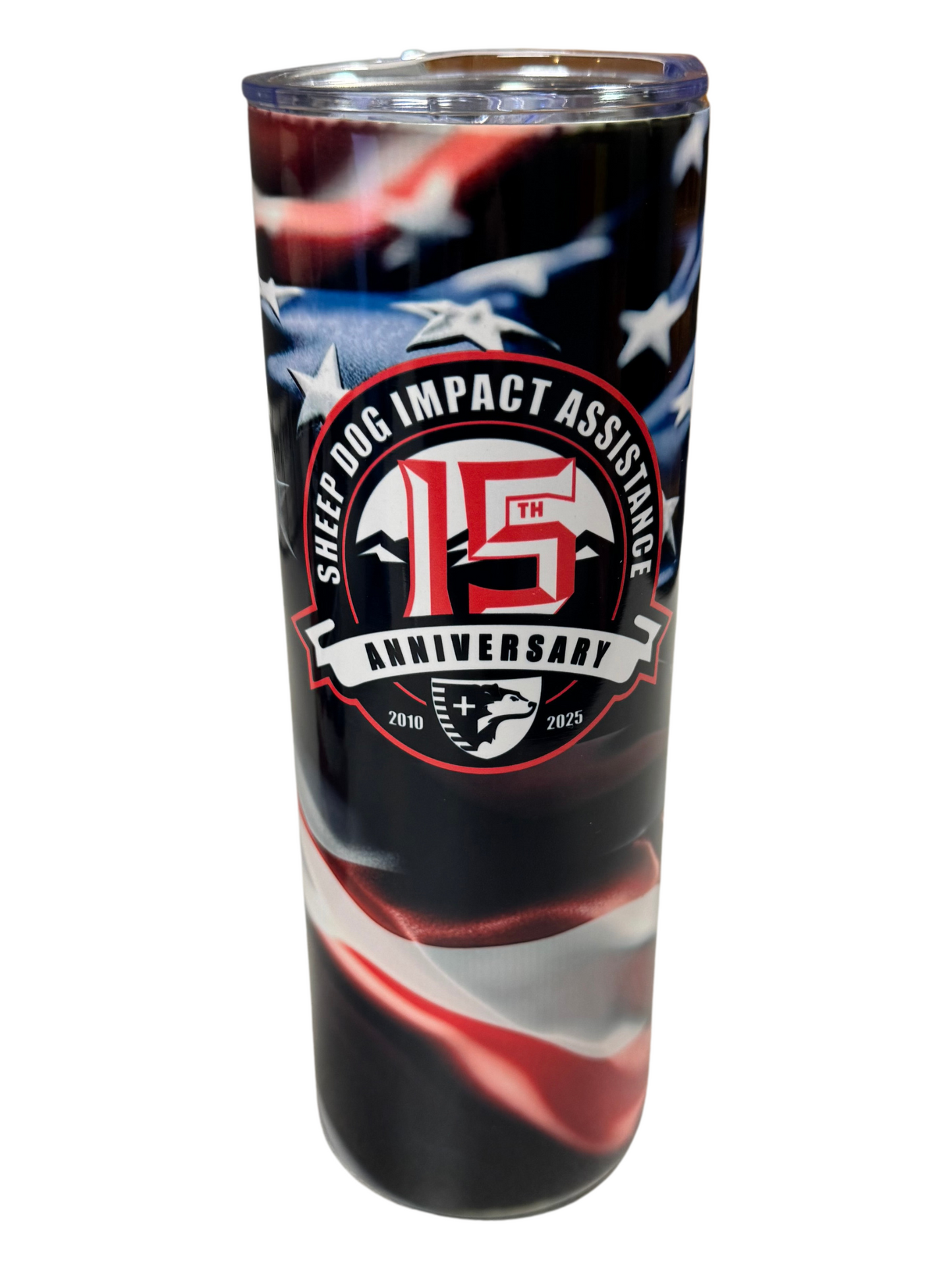 15th Anniversary Tumbler
