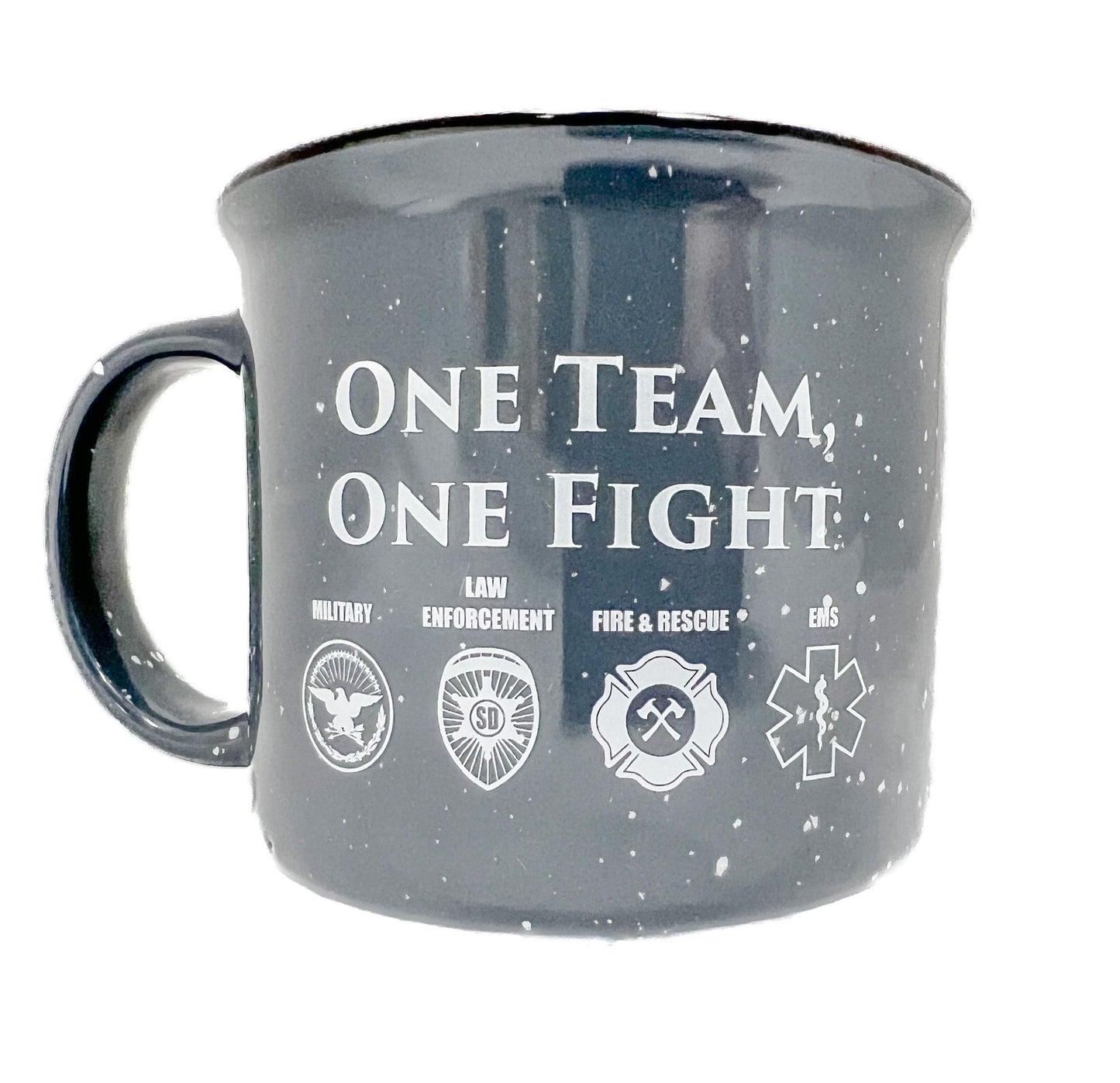 One Team One Fight Campfire Ceramic Mug