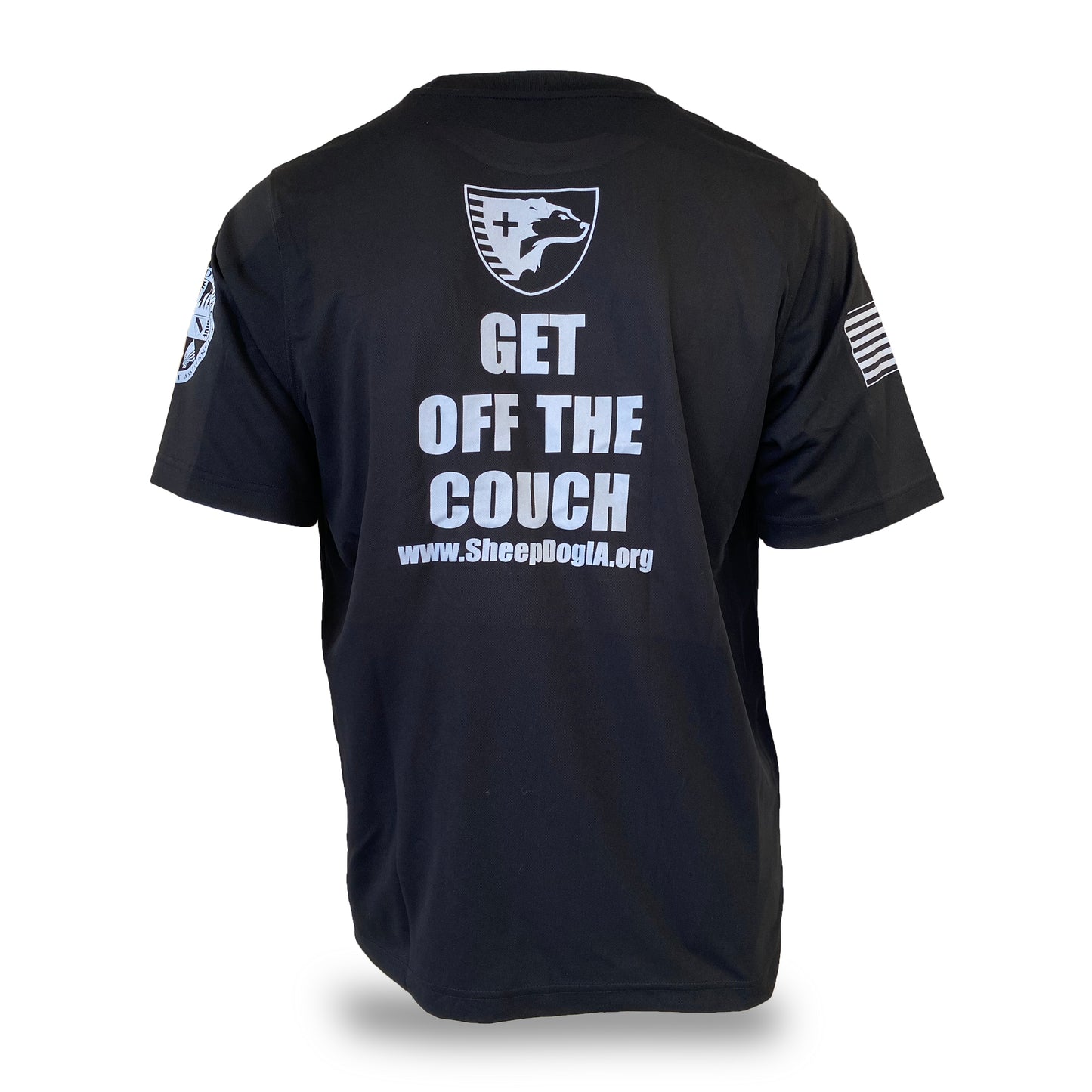 “GET OFF THE COUCH” Outdoor Adventure T-shirt