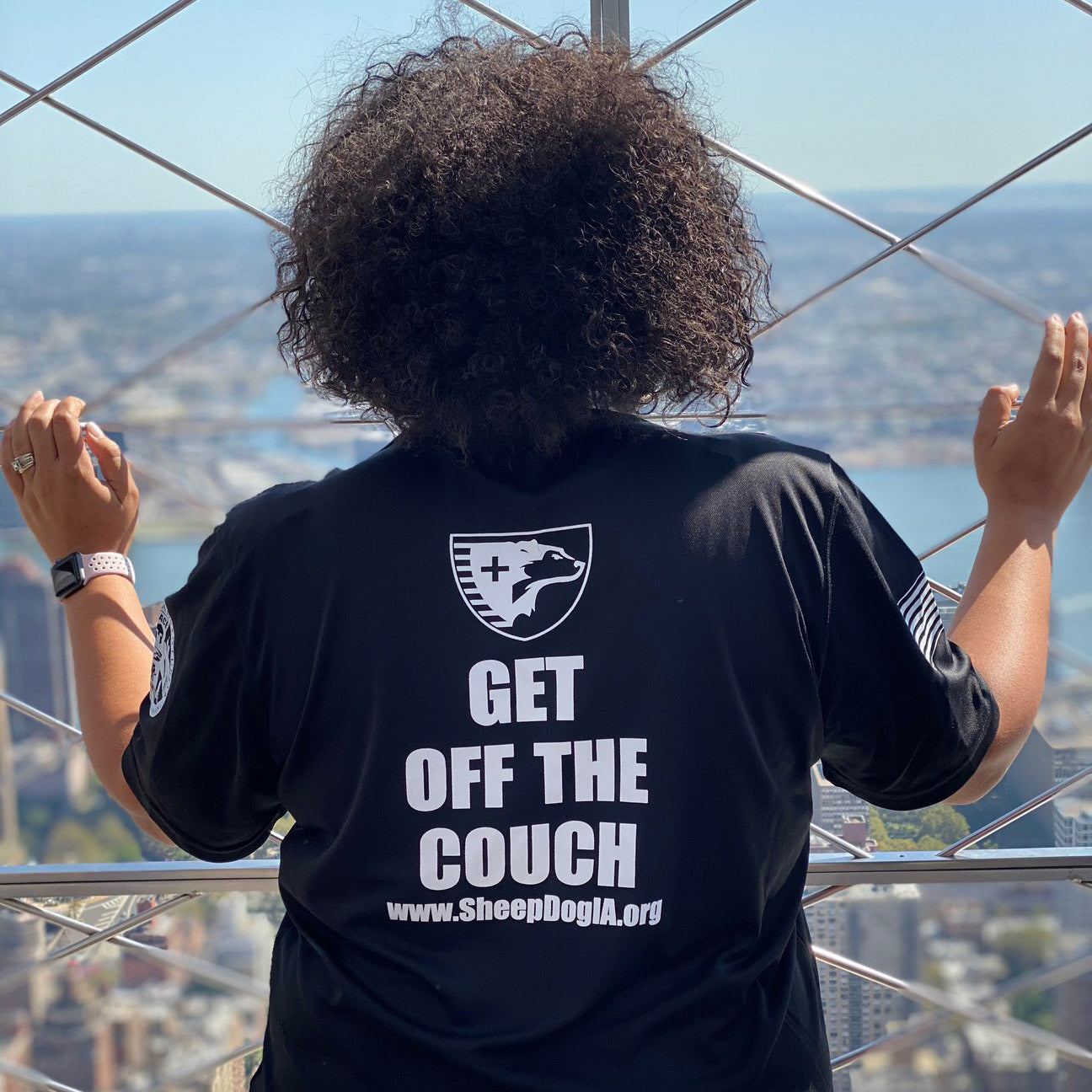 “GET OFF THE COUCH” Outdoor Adventure T-shirt