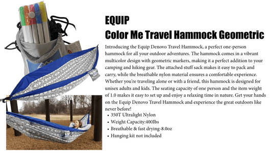 Equip Color-Me Hammock