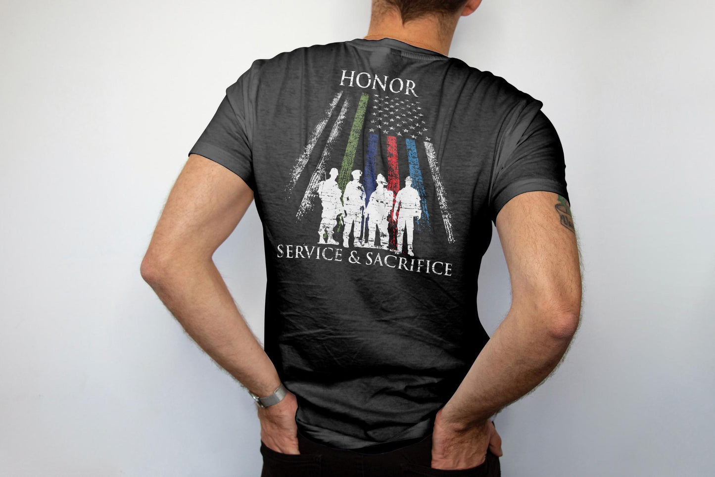 Honor, Service, Sacrifice t-shirt