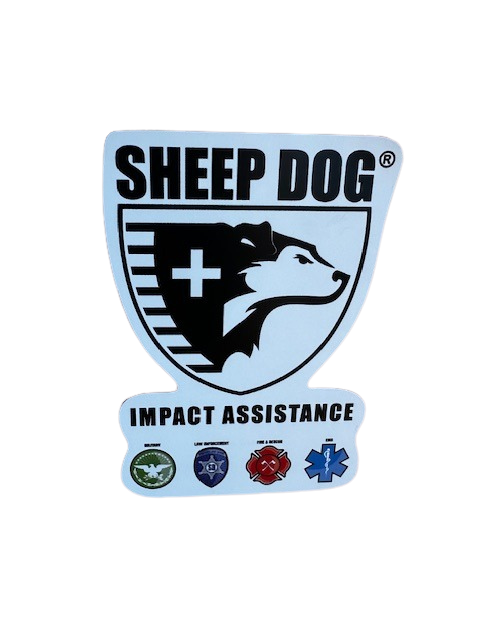 Small Sheep Dog Stickers