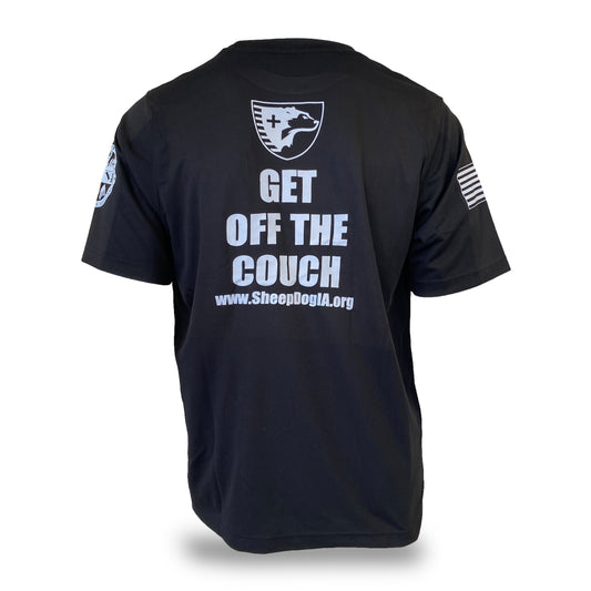 “GET OFF THE COUCH” Outdoor Adventure T-shirt
