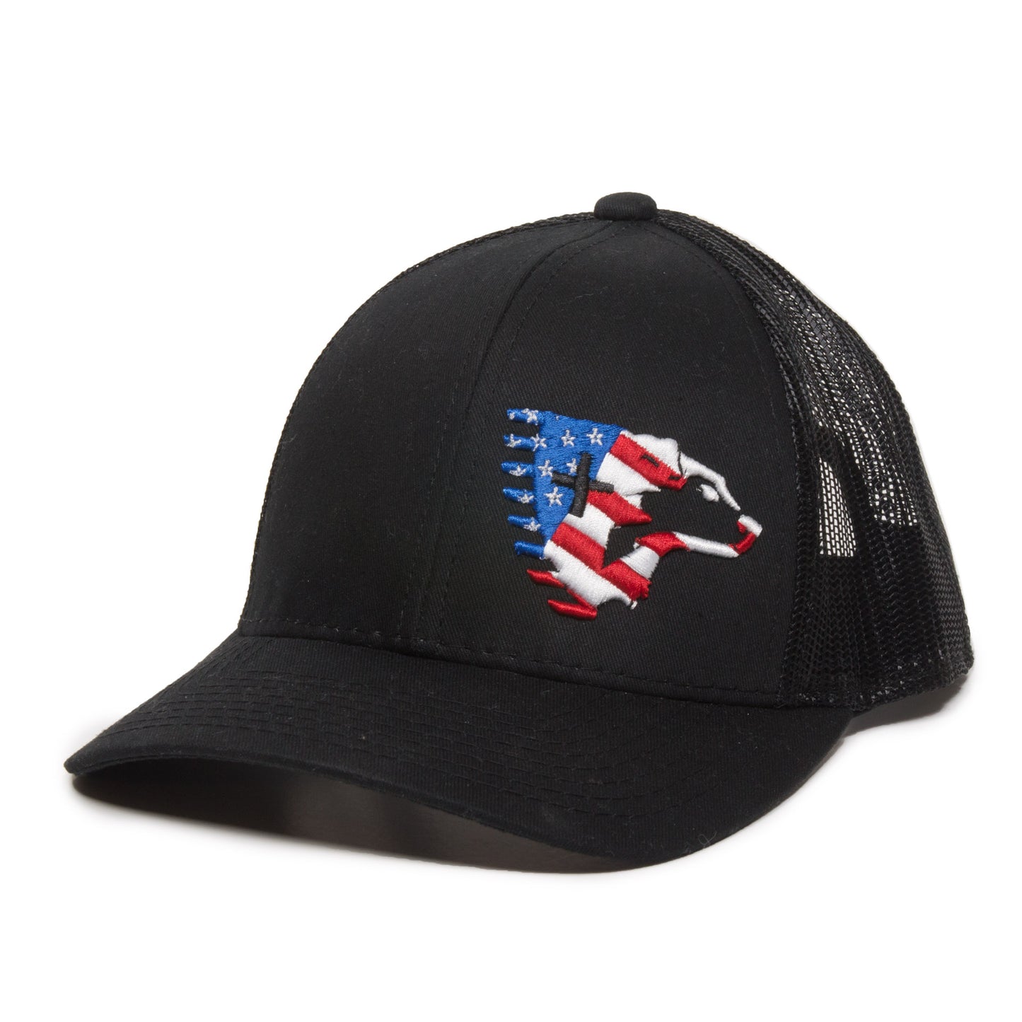 Flag Crest Cap (Black)